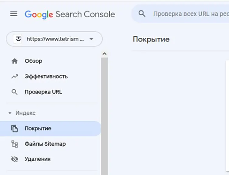 Work with Google Search Console